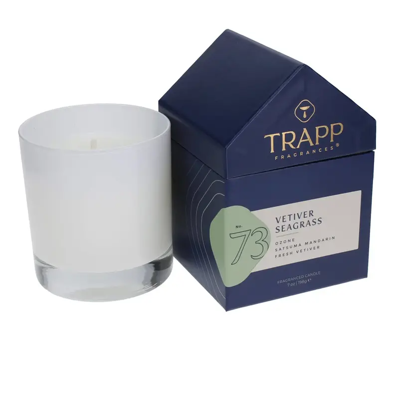 TRAPP #73 7 oz Vetiver Seagrass Signature Candle