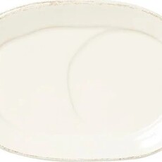 Vietri Lastra Linen Oval Tray