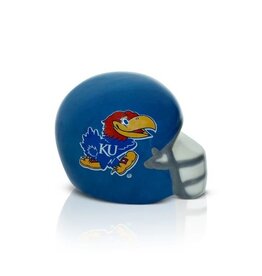 nora fleming u of kansas helmet mini