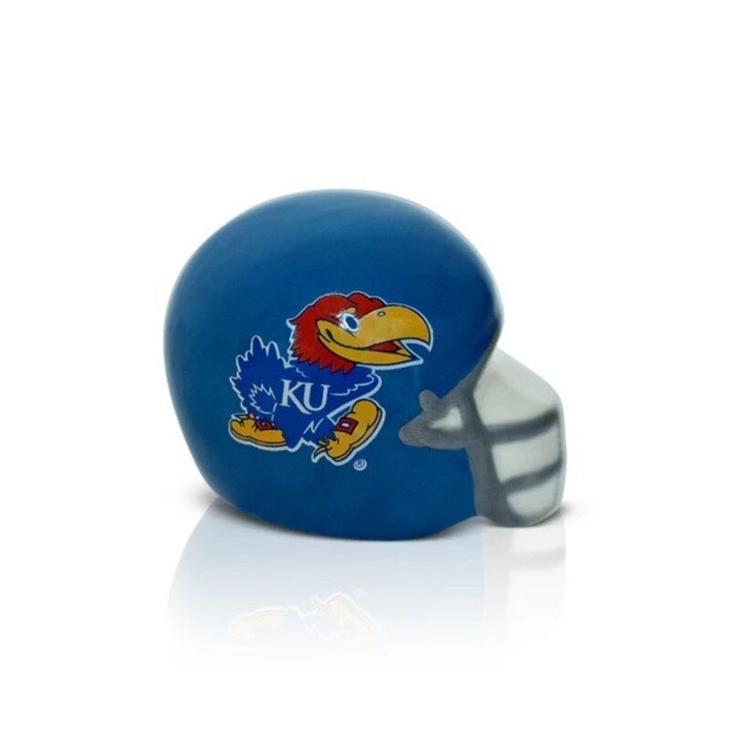 nora fleming u of kansas helmet mini