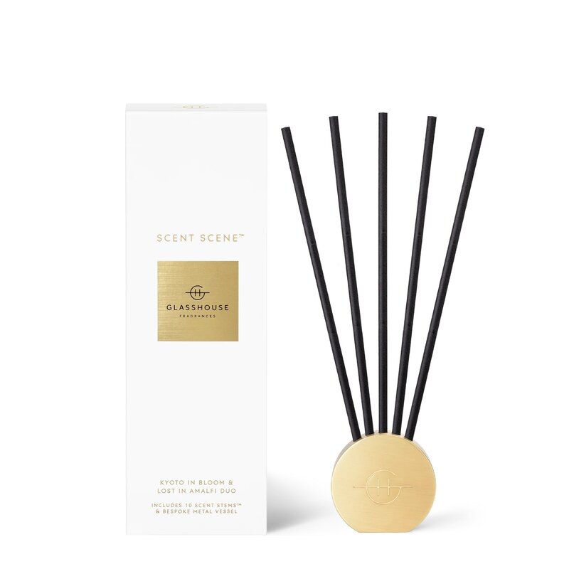 Glasshouse Fragrances Scent Scene Duo - LOST IN AMALFI & KYOTO IN BLOOM