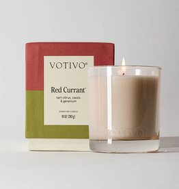 VOTIVO Red Currant 10 oz. Signature Candle