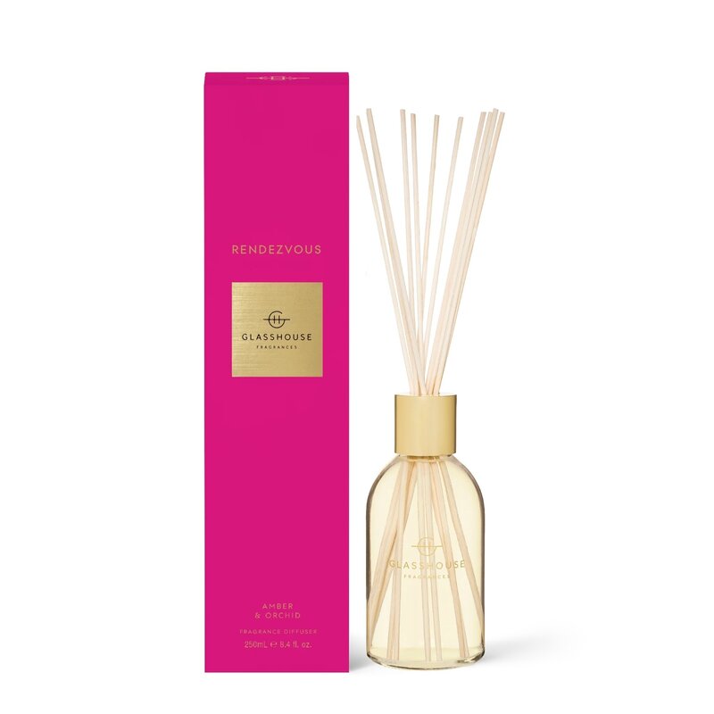 Glasshouse Fragrances 8.4 .oz. Diffuser - RENDEZVOUS