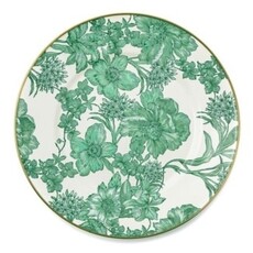 Mackenzie-Childs emerald english garden dinner plate