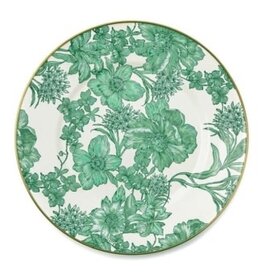 Mackenzie-Childs emerald english garden dinner plate
