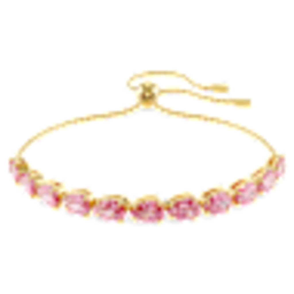 Swarovski Matrix bracelet Pear cut, Pink
