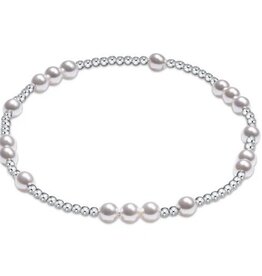 ENewton Design Hope Unwritten Sterling 4mm Bead Bracelet Pearl