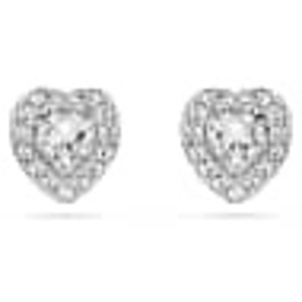 Swarovski Ariana Grande Swarovski Earrings, Heart, White