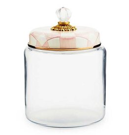 Mackenzie-Childs Rosy Check Kitchen Canister, Large