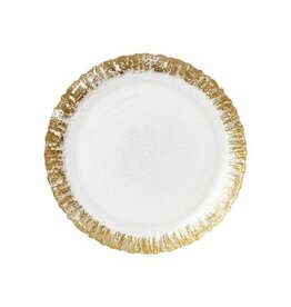 Vietri RUFOLO GLASS SALAD PLATE