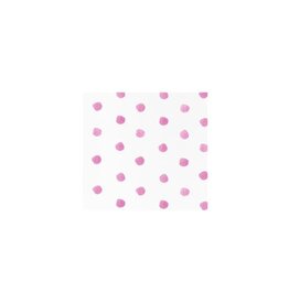 Vietri Papersoft Dot Pink Cocktail Napkins