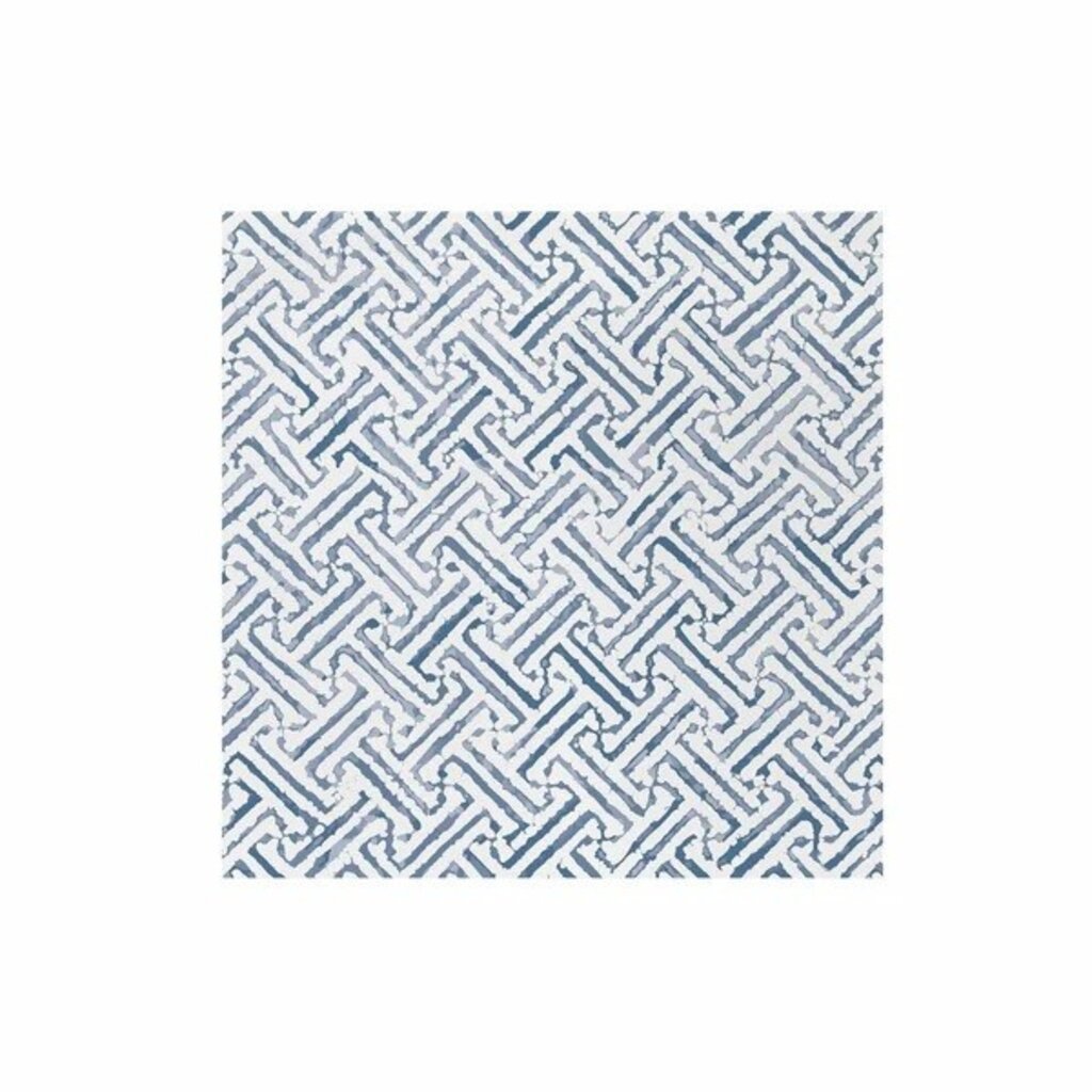 Vietri Greek Key Blue Dinner Napkins, pk 20