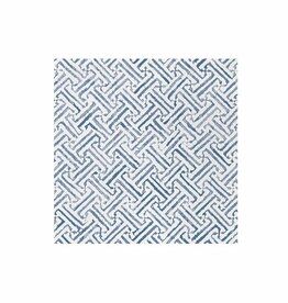 Vietri Greek Key Blue Dinner Napkins, pk 20