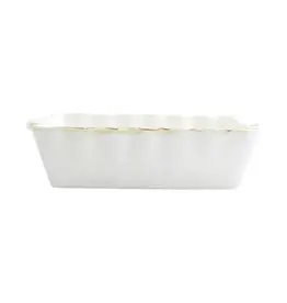 Vietri Italian Bakers White Rectangular Baker-Md