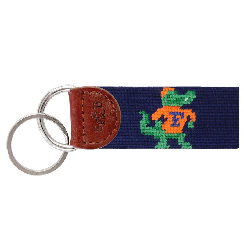 Smathers & Branson University of Florida Albert Needlepoint Key Fob
