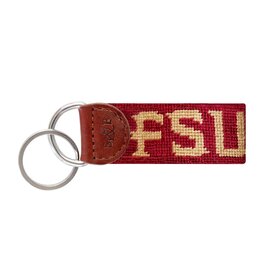 Smathers & Branson Florida State Needlepoint Key Fob