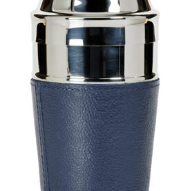 LAGUNA NICKEL & LEATHER  COCKTAIL SHAKER