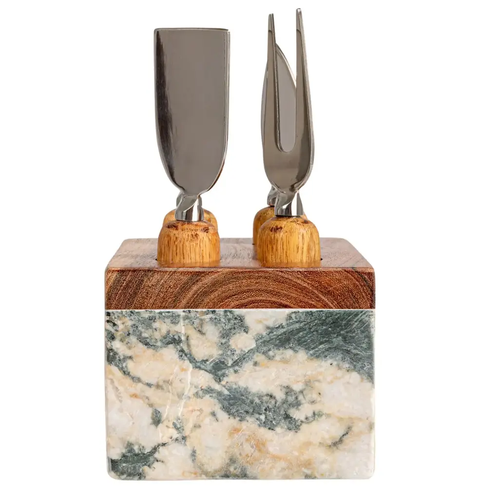 Stainless Steel Servers W/Stand