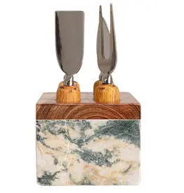 Stainless Steel Servers W/Stand