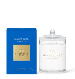 Glasshouse Fragrances 13.4 oz. Candle - DIVING INTO CYPRUS