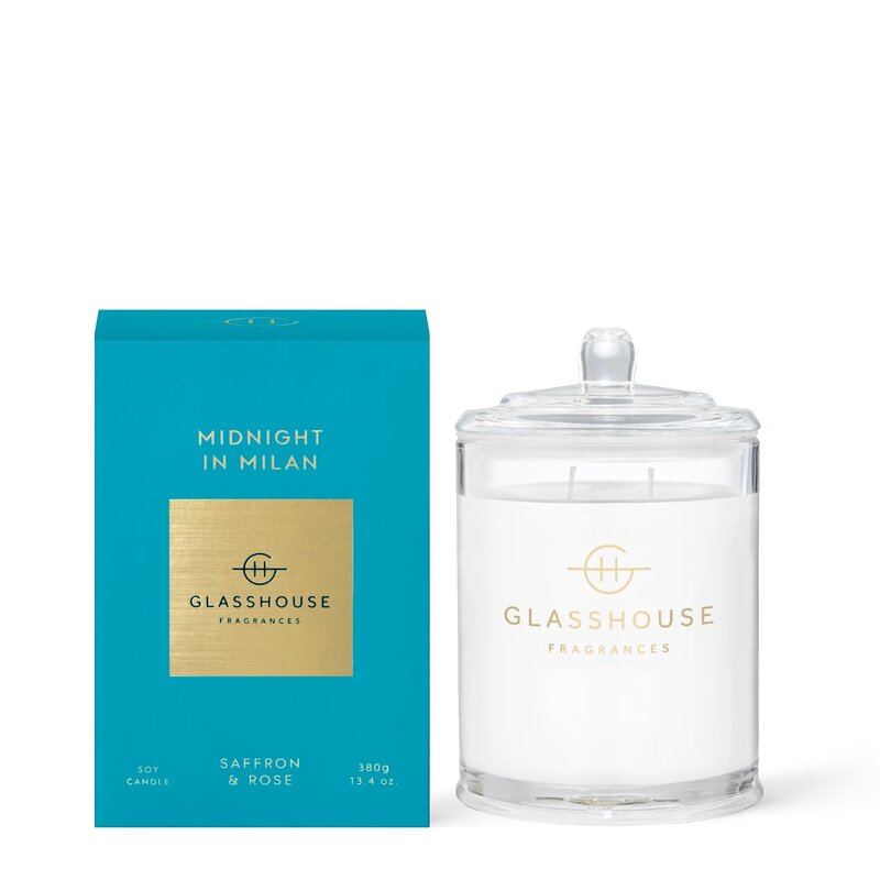 Glasshouse Fragrances 13.4 oz. Candle - MIDNIGHT IN  MILAN
