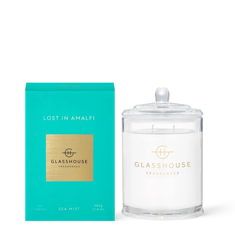 Glasshouse Fragrances 13.4 oz. Candle - LOST IN AMALFI