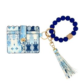 Ocean Breeze Keychain Wristlet Wallet