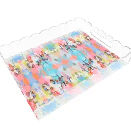 Brooks Avenue Scalloped Tray Large