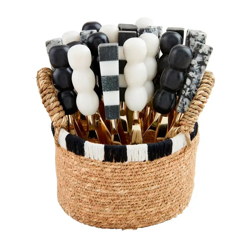 Marble Spreader Basket- 4 Assorted