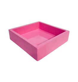 Hot Pink Bamboo Cocktail Napkin Holder