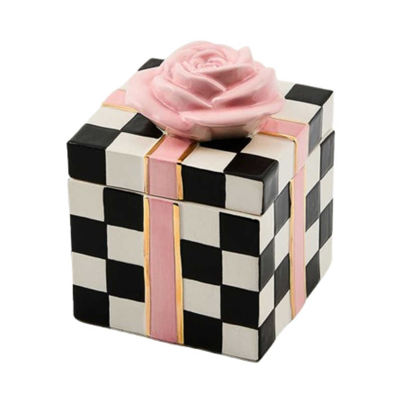 Courtly Rose Gift Lidded Box