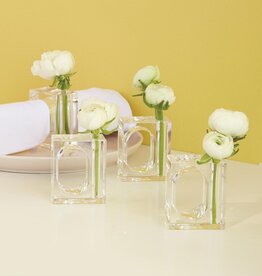 Napkin/Flower Holder, Set of 4