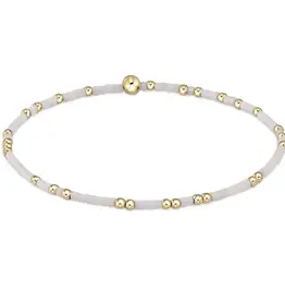 ENewton Design ENEWTON EXTENDS - HOPE  UNWRITTEN BRACELET - WHITE