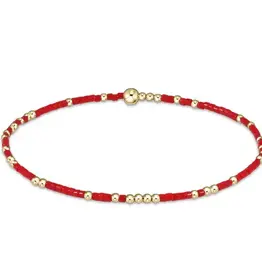 ENewton Design eNewton Extends Hope Unwritten Bracelet- Bright Red