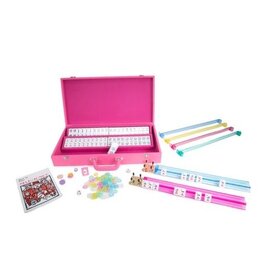 Ellen Mahjong Set - Pink