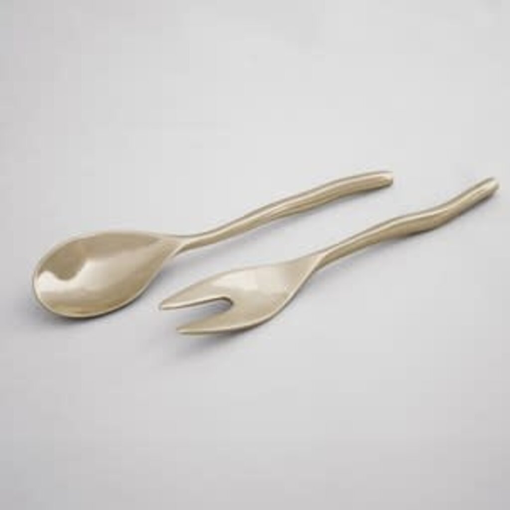 Beatriz Ball Sierra Modern Maia Large Salad Servers