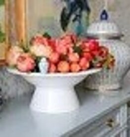 nora fleming Melamine Shallow Bowl - Pinstripes