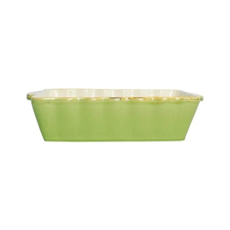Vietri Italian Bakers Green Rectangular Baker-Md
