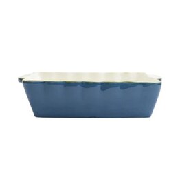 Vietri Italian Bakers Blue Rectangular Baker-Md