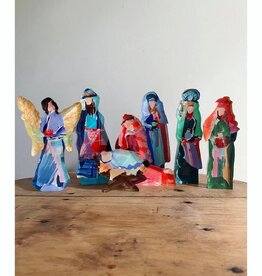 Lauren Dunn ACRYLIC NATIVITY SET Large