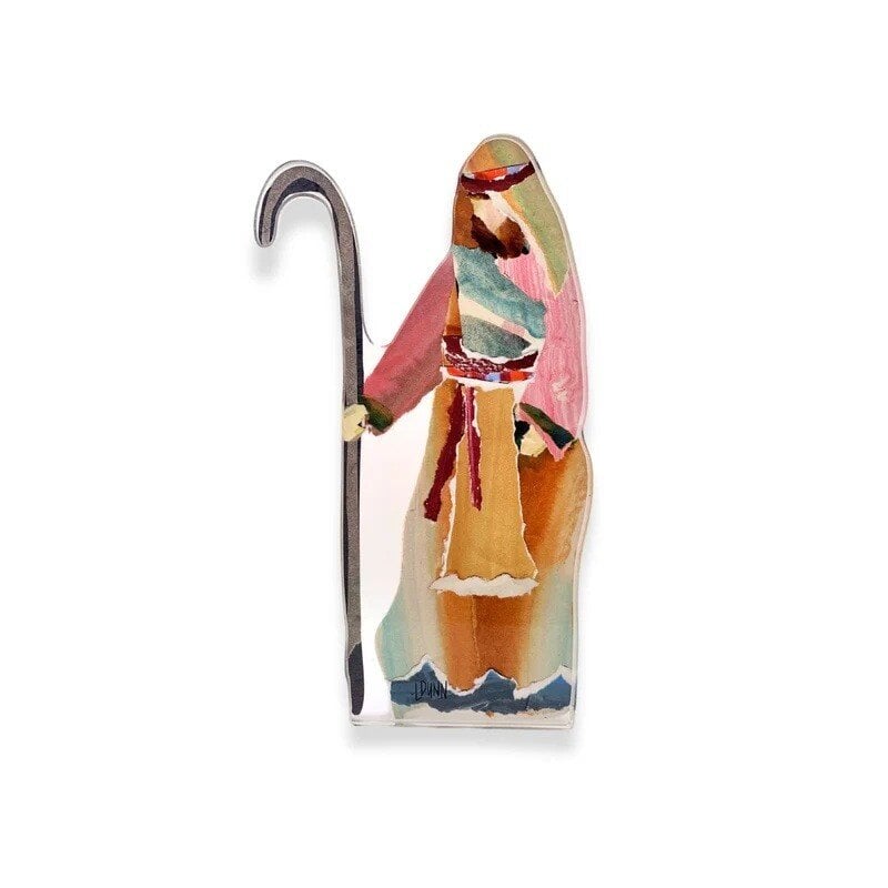 Lauren Dunn ACRYLIC NATIVITY SHEPHERD 1 , BITTY