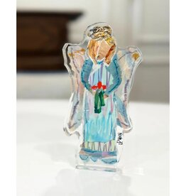Lauren Dunn Mercy Acrylic Angel, Large