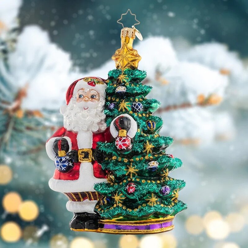 Radko Deck the Halls Santa