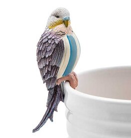 Mackenzie-Childs Parakeet Pot Climber - Blue