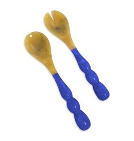 Beatriz Ball RESIN Rio Bubble Salad Servers (Blue)