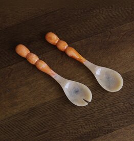Beatriz Ball RESIN Rio Bubble Salad Servers(Orange)