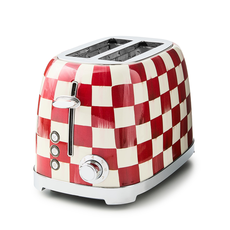 Mackenzie-Childs cherry check 2-slice toaster