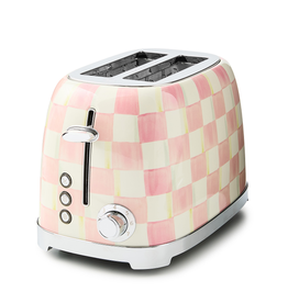 Mackenzie-Childs rosy check 2-slice toaster
