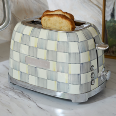 Mackenzie-Childs sterling check 2-slice toaster