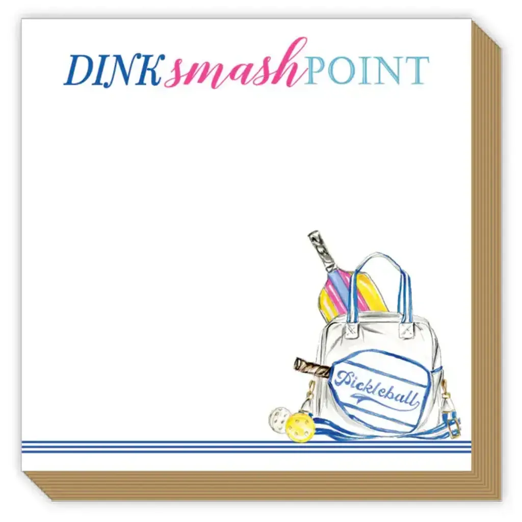 Rosanne Beck Collections Pickleball Dink/smash pt Notepads